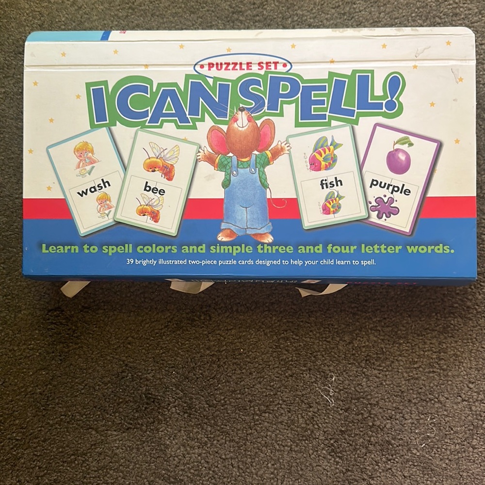 Puzzle Set! I Can Spell!